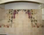 Mural on Kitchen Tile